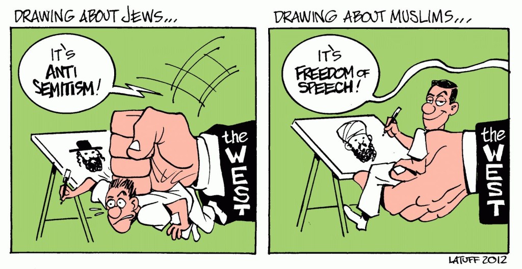 charlie cartoon antisemit islamophobe speech3